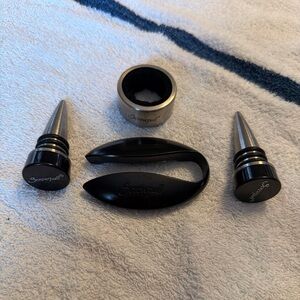 Screwpull Set Of (4) Wine Bottle Accessories